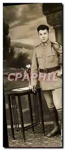 CARTE PHOTO Militaria Soldat