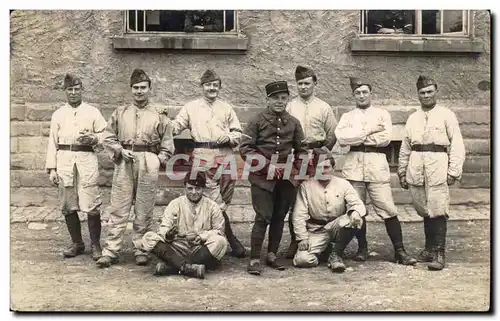 CARTE PHOTO Militaria Soldats