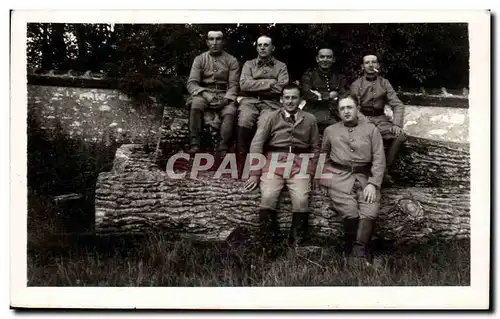 CARTE PHOTO Militaria Soldats