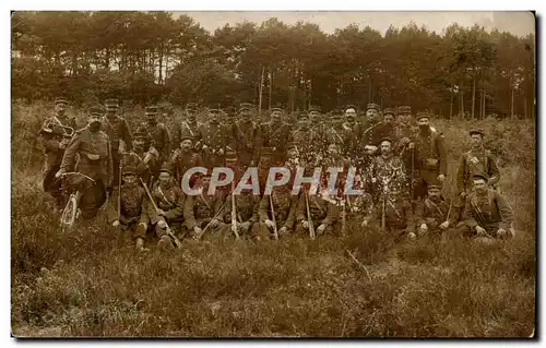 CARTE PHOTO Militaria Soldats