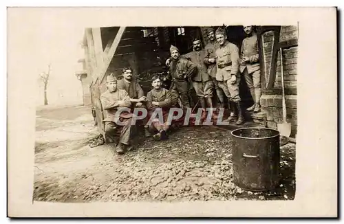 CARTE PHOTO Militaria Soldats