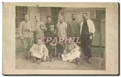 CARTE PHOTO Militaria Soldats