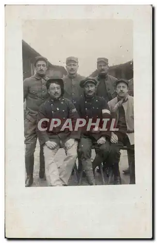 CARTE PHOTO Militaria Soldats