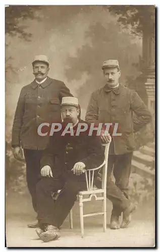 CARTE PHOTO Militaria Soldats