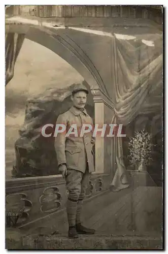 CARTE PHOTO Militaria Soldat