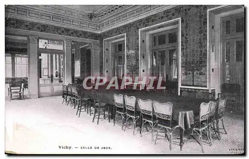 Vichy - Salle de Jeux - Ansichtskarte AK