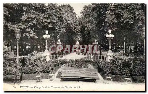 Vichy - Vue prise de la Terrasse du Casino - Cartes postales