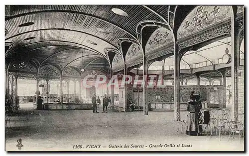 Vichy - Galerie des Sources - Grande Grille et Lucas - Ansichtskarte AK