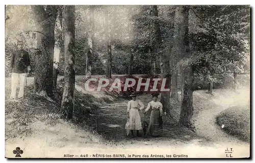 Neris les Bains - Le Parc des Arenes - Les Gradin - Ansichtskarte AK