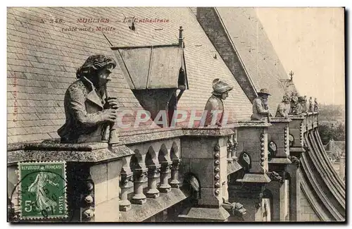 Moulins - La Cathedrale Motifs Flute - Cartes postales