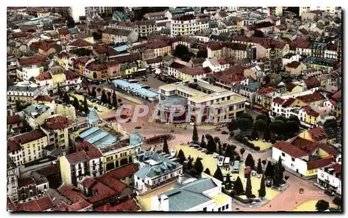 Vichy - Vue Aerienne sur la Poste - La Gare - Reine des Villes d Eaux - Ansichtskarte AK