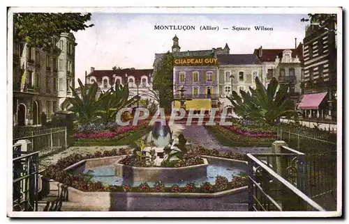 Montlucon - Square Wilson - Cartes postales