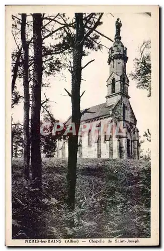 Neris les Bains - Chapelle Saint Joseph - Cartes postales