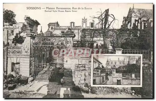 Soissons - Maisons Renaissance - Rue de la Buerie - Cartes postales