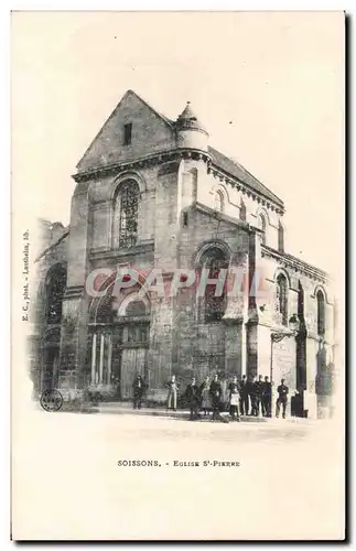 Soissons - Eglise St Pierre - Cartes postales