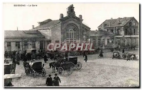 Soissons - La Gare - Cartes postales