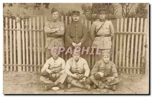 CARTE PHOTO Militaria Soldats
