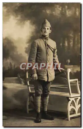 CARTE PHOTO Militaria Soldat