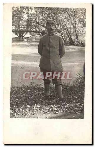 CARTE PHOTO Militaria Soldat