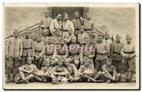 CARTE PHOTO Militaria Soldats Toul