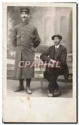 CARTE PHOTO Militaria Soldat