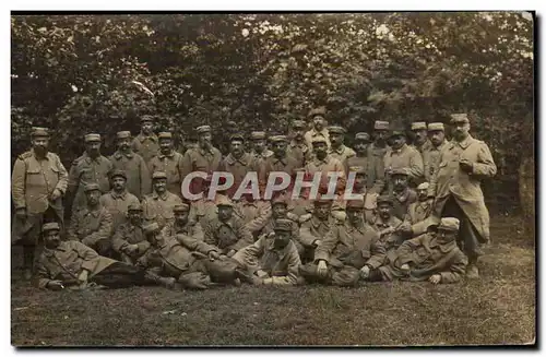 CARTE PHOTO Militaria Soldats