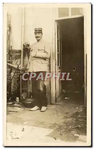 CARTE PHOTO Militaria Soldat