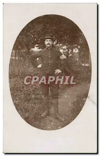 CARTE PHOTO Militaria Soldat