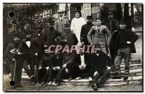 CARTE PHOTO Militaria Soldats