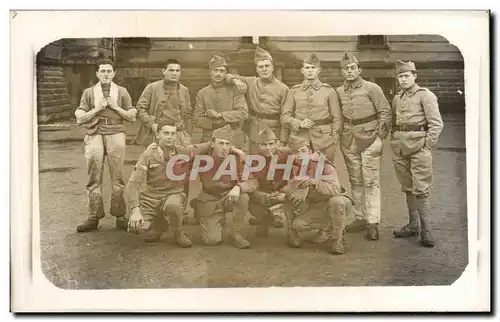 CARTE PHOTO Militaria Soldats