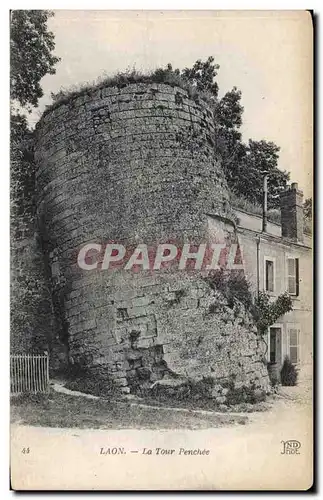 Laon - La Tour Penchee - Ansichtskarte AK