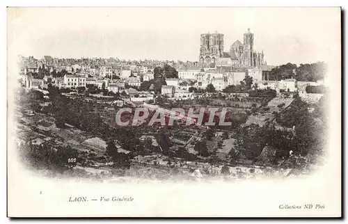 Laon - Vue Generale - Cartes postales