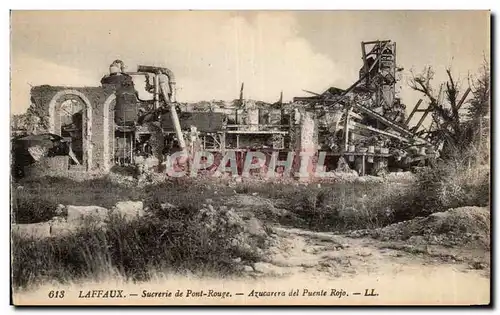 Laffaux - Sucrerie de Pont Rouge - Cartes postales