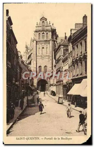 Saint Quentin - La Basilique - Cartes postales