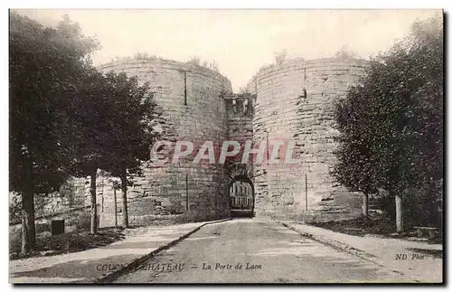 Coucy le Chateau - La Porte de Laon - Ansichtskarte AK