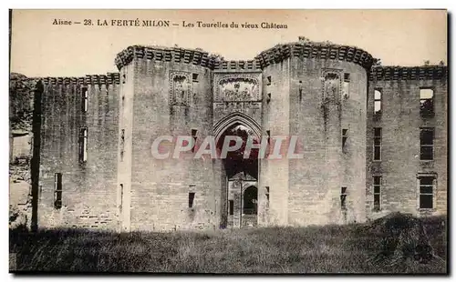 La Ferte Milon - Les Tourelles du vieux Chateau - Ansichtskarte AK