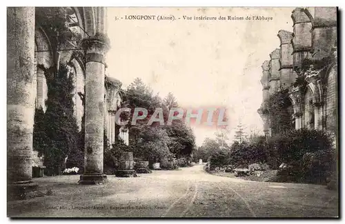 Longpont - Ruines de l Abbaye - Cartes postales