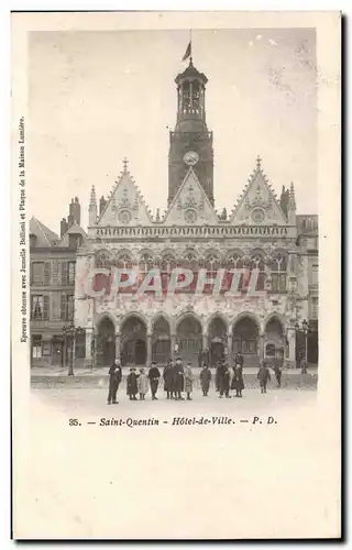 Saint Quentin - Hotel de Ville - Cartes postales