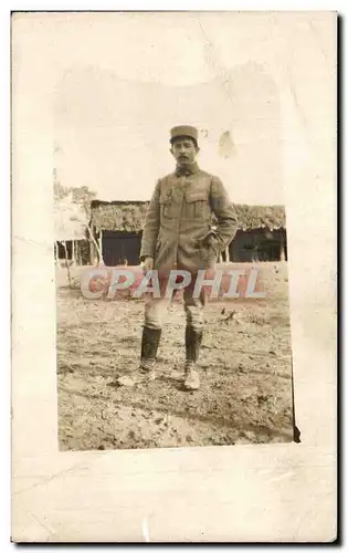 CARTE PHOTO Militaria Soldat