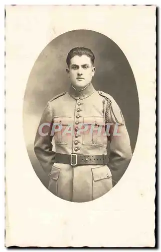 CARTE PHOTO Militaria Soldat