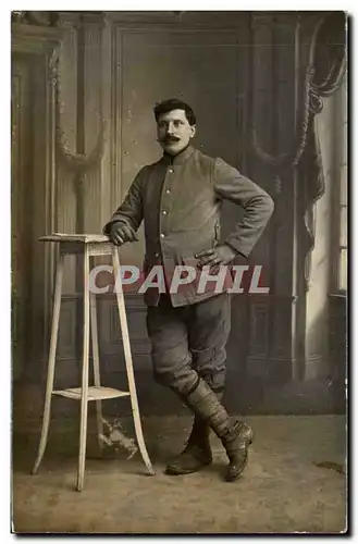 CARTE PHOTO Militaria Soldat