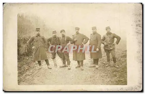 CARTE PHOTO Militaria Soldats