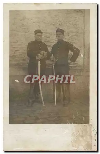 CARTE PHOTO Militaria Soldats