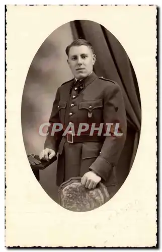 CARTE PHOTO Militaria Soldat