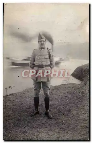 CARTE PHOTO Militaria Soldat