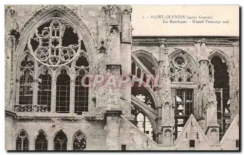 Saint Quentin - La Basilique - Cartes postales