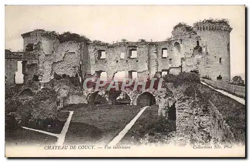 Coucy le Chateau - Vue Interieure - Cartes postales