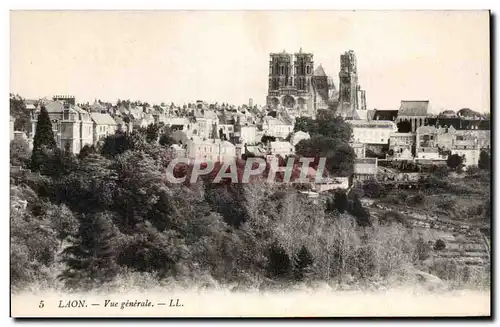 Laon - Vue Generale - Cartes postales