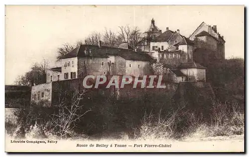 Route de Belley a Yenne- Fort Pierre Chatel - Cartes postales