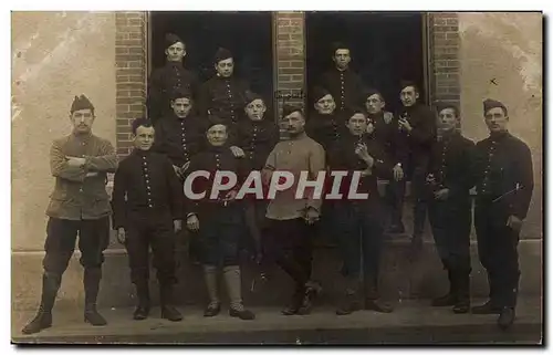 CARTE PHOTO Militaria Soldats